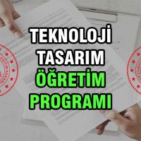 teknoloji tasarım öğretim programı