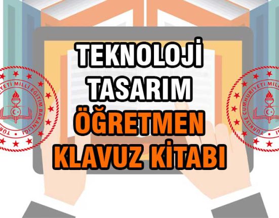 teknoloji tasarım öğretmen klavuz kitabı