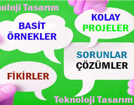 Teknoloji Tasarım Proje Örnekleri