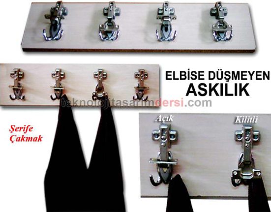 teknoloji tasarım icatları 3 elbise düşmeyen askılık