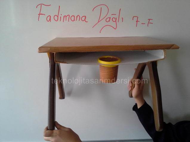 teknoloji tasarım icatları 32 çöp kutulu okul sırası