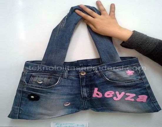 Teknoloji Tasarım İcatları 36 Kot pantolondan çanta