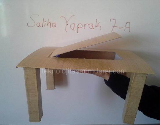 Teknoloji Tasarım İcatları 40 Tablet korumalı okul sırası