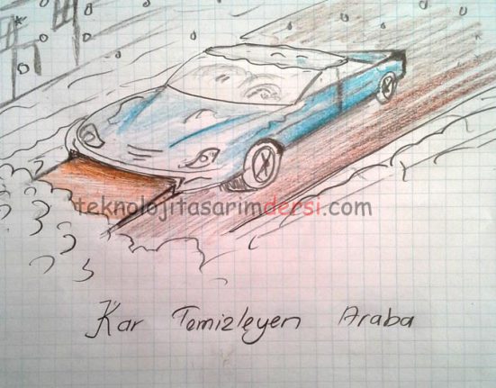 Teknoloji Tasarım Projesi 44 Kar Küreyen Otomobil