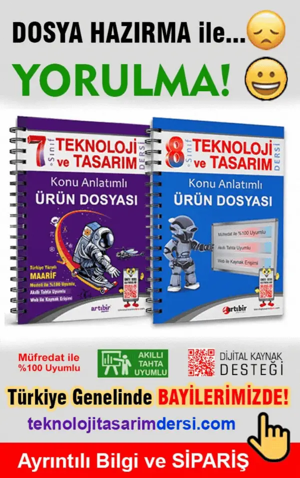 teknoloji tasarım defteri maarif