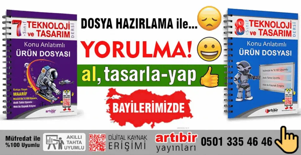 teknoloji tasarım defteri 